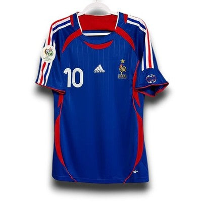 France World Cup 2006 Zidane Away Jersey